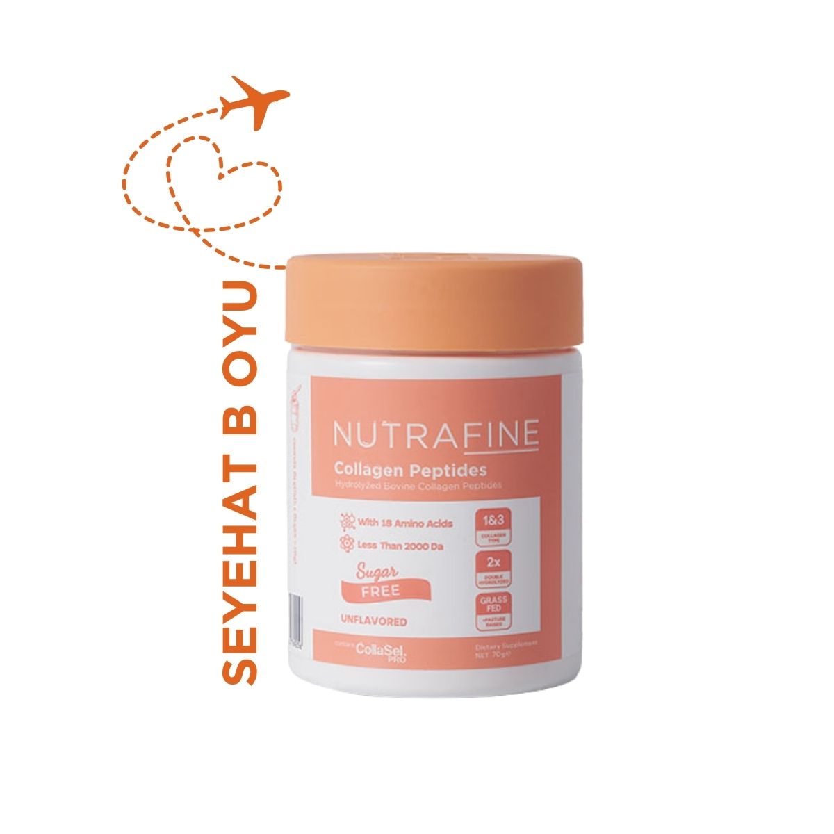 Nutrafine Bovine Kolajen 70 gr (7 günlük)